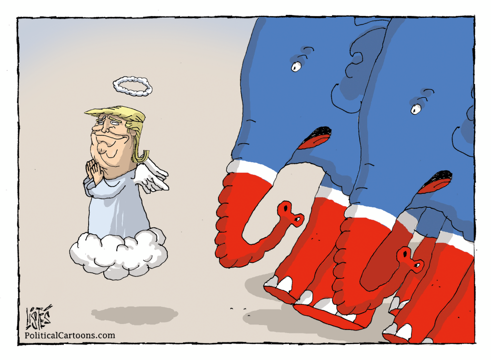 TRUMP HAS A NEW IMAGE