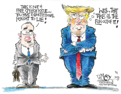 RIGHT TO LIE by John Darkow
