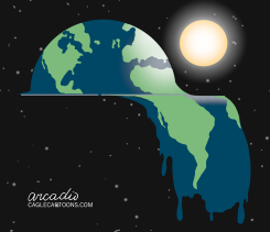 MELTED WORLD by Arcadio Esquivel