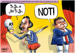 ET TU, DESANTIS by Dave Whamond