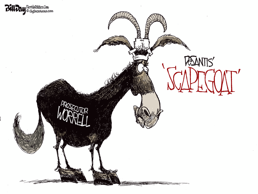 Florida DeSantis Scapegoat Worrell