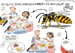 UNINVITED GUEST by Pat Bagley