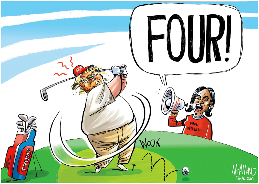 Four Indictments for Trump!
