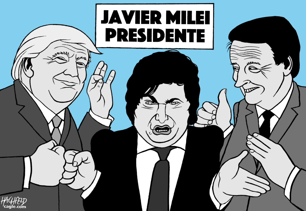 Milei, Trump, Bolsonaro