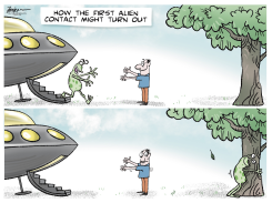 FIRST ALIEN CONTACT by Manny Francisco