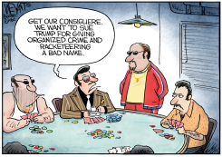 UNORGANIZED CRIME by Christopher Weyant