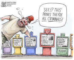 ASYLUM SEEKERS by Adam Zyglis