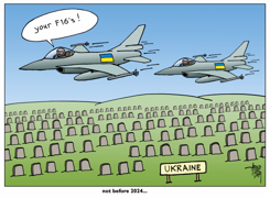 F16'S FOR UKRAINE by Arend van Dam