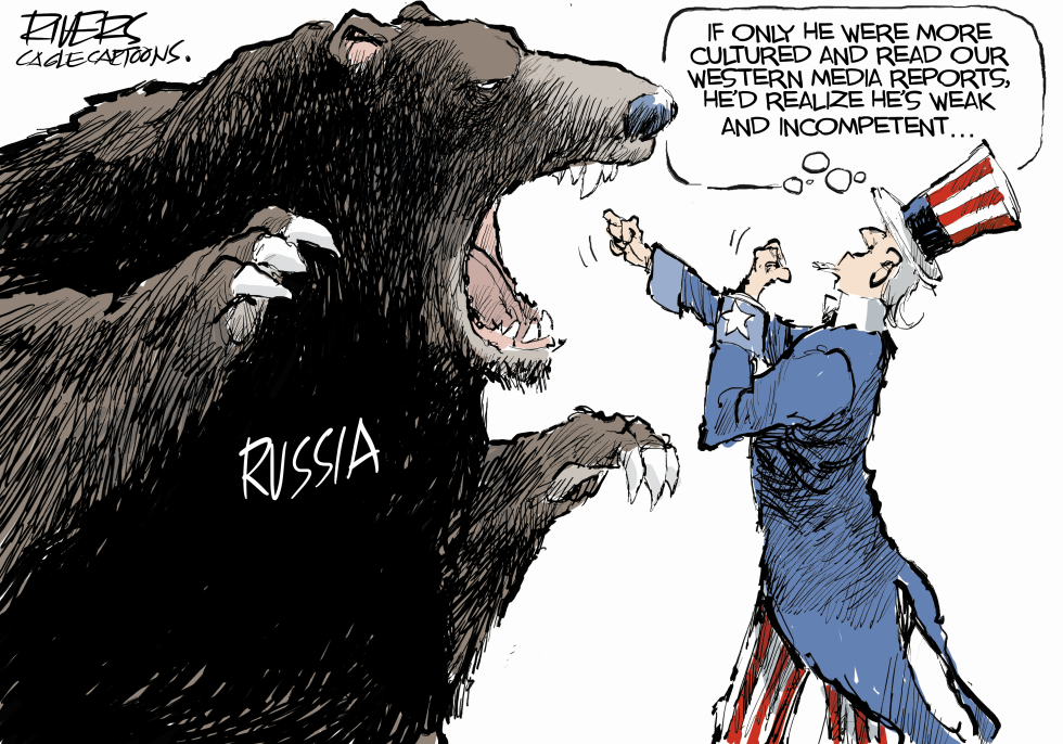 Russia winning