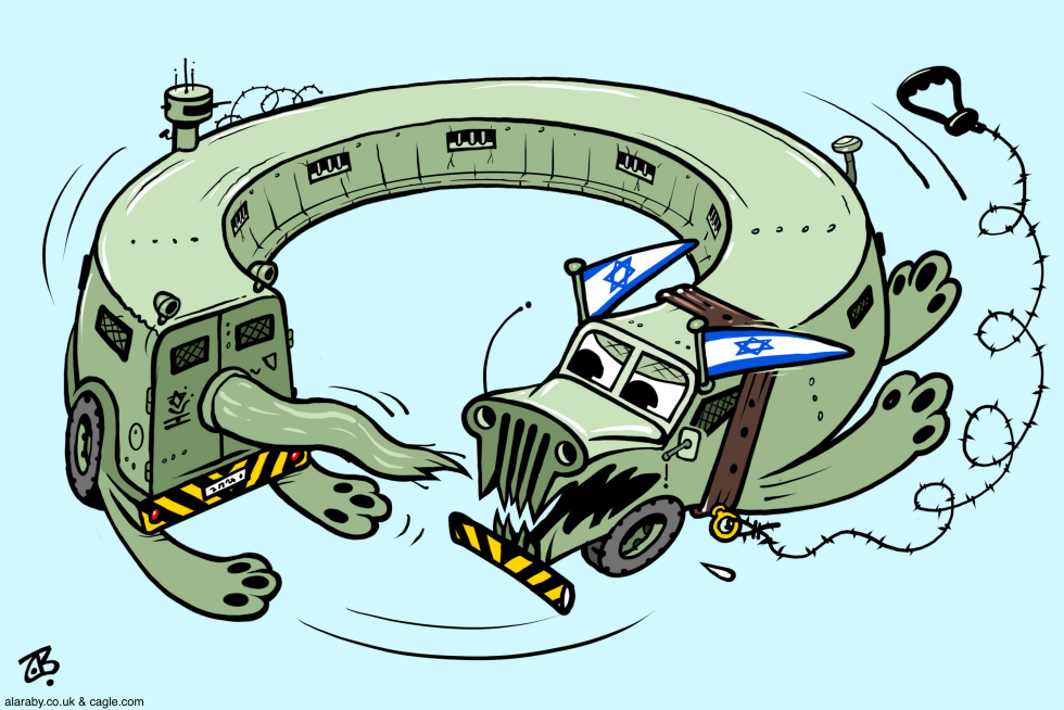 Tail chasing in West Bank