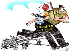 HAPPY LABOR DAY by Randall Enos