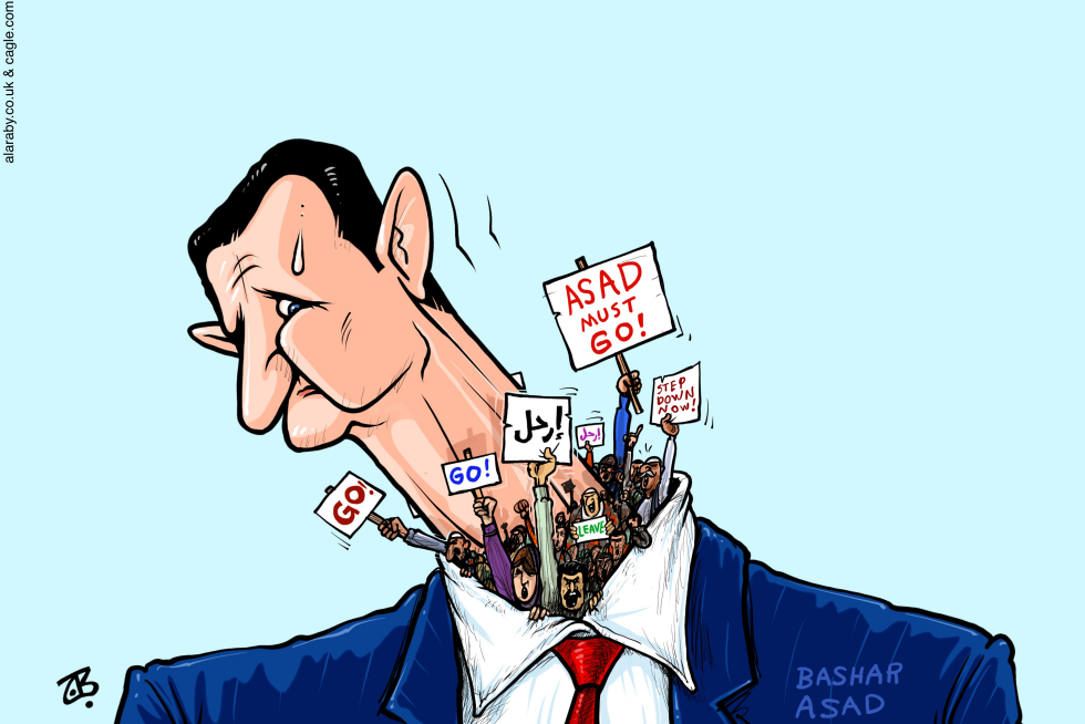 New protests in Syria
