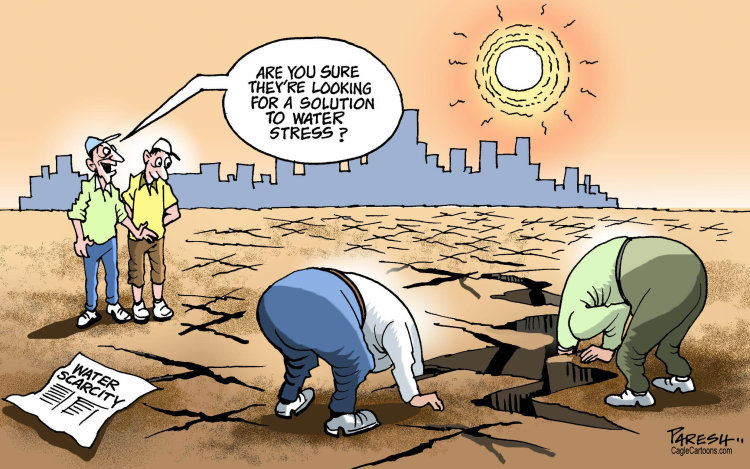 WATER SCARCITY ISSUE by Paresh Nath