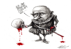 PUTIN DOES HAMLET by Dale Cummings