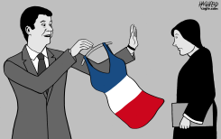 NEW DRESS CODE FOR MUSLIMS IN FRANCE by Rainer Hachfeld