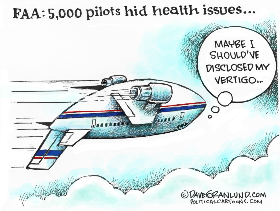 Pilots hid health issues