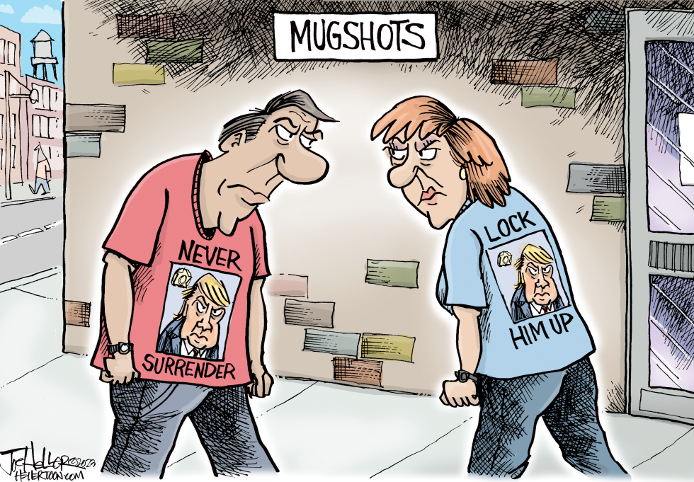 Mugging for Mugshots