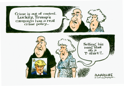 TRUMP MUG SHOT by Jimmy Margulies