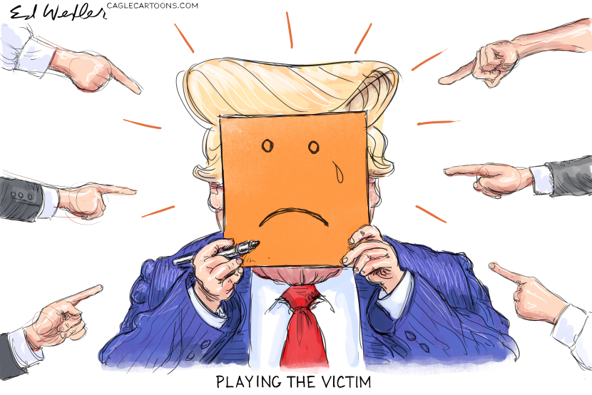 Trump Playing Victim