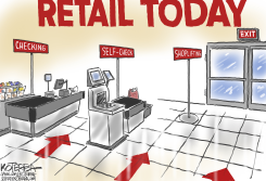 RETAIL SHOPPING TODAY by Jeff Koterba