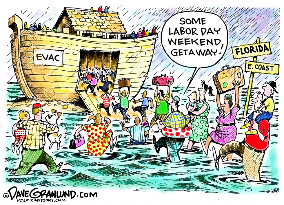 Labor Day weekend EVAC