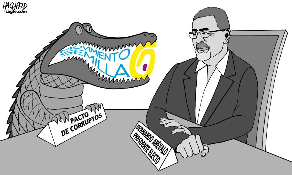 Guatemala: corrupts against president elect