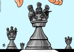 AFRICA’S COUPS  by Emad Hajjaj