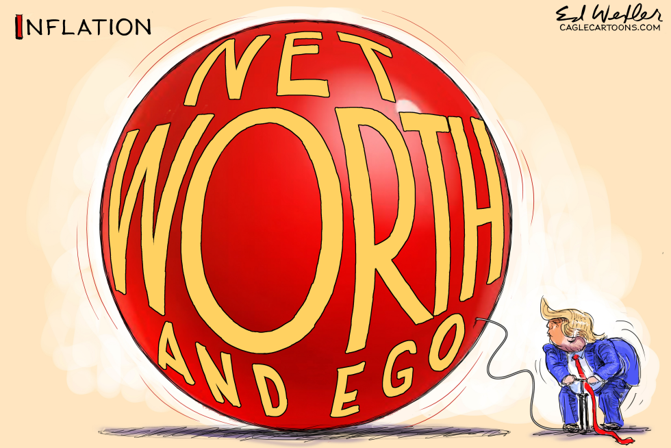 Trump Inflate Net Worth