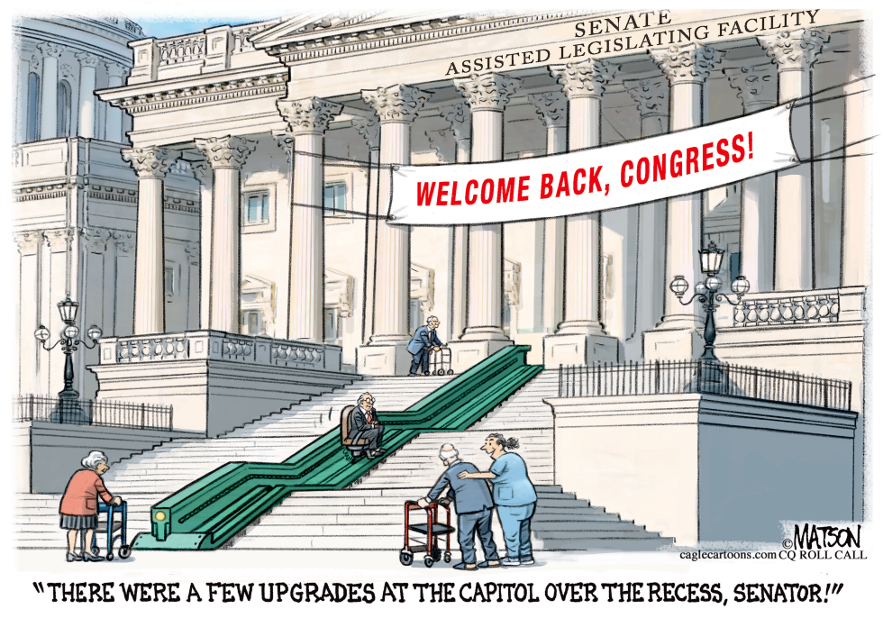 Capitol Upgrade For Aging Senators