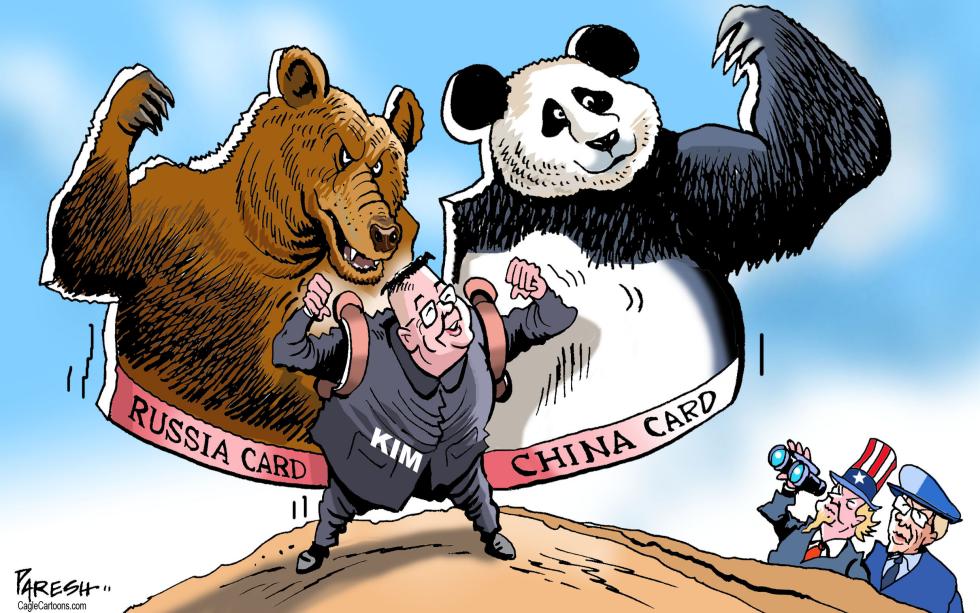 Kim Russia-China card