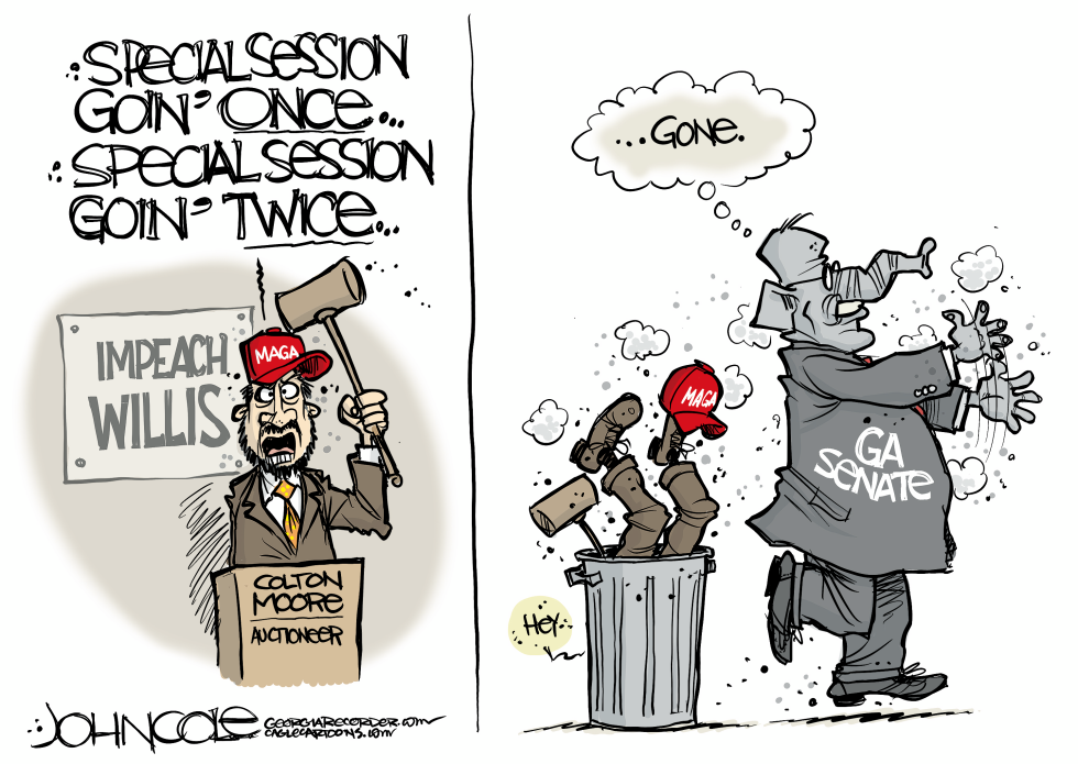 GEORGIA Colton Moore's no-sale
