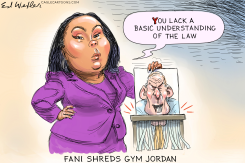 FANI SHREDS GYM JORDAN by Ed Wexler