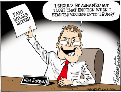 FANI WILLIS JIM JORDAN LETTER by Bob Englehart