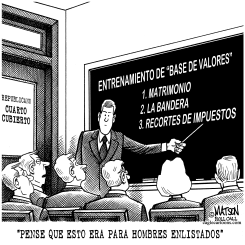 ENTRENAMIENTO DE BASE VALORES REPUBLICANO by R.J. Matson