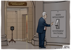 SPEAKER MCCARTHY FREEZES by R.J. Matson