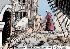 MOROCCO EARTHQUAKE  by Rivers