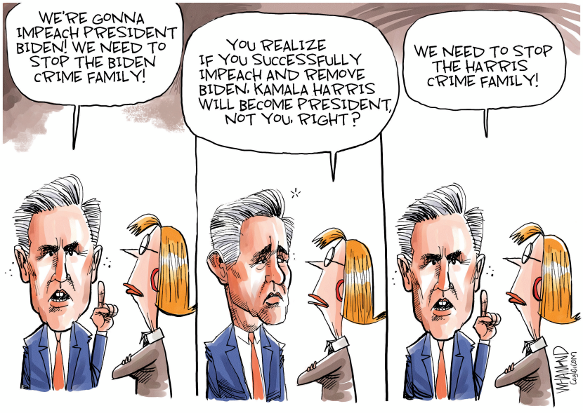 McCarthy to open Biden Impeachment Hearings