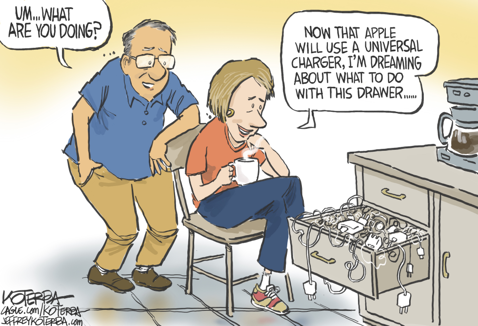 Apple Switches to Universal Charger