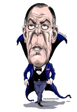 SERGUéI LAVROV, RUSSIA by Arcadio Esquivel