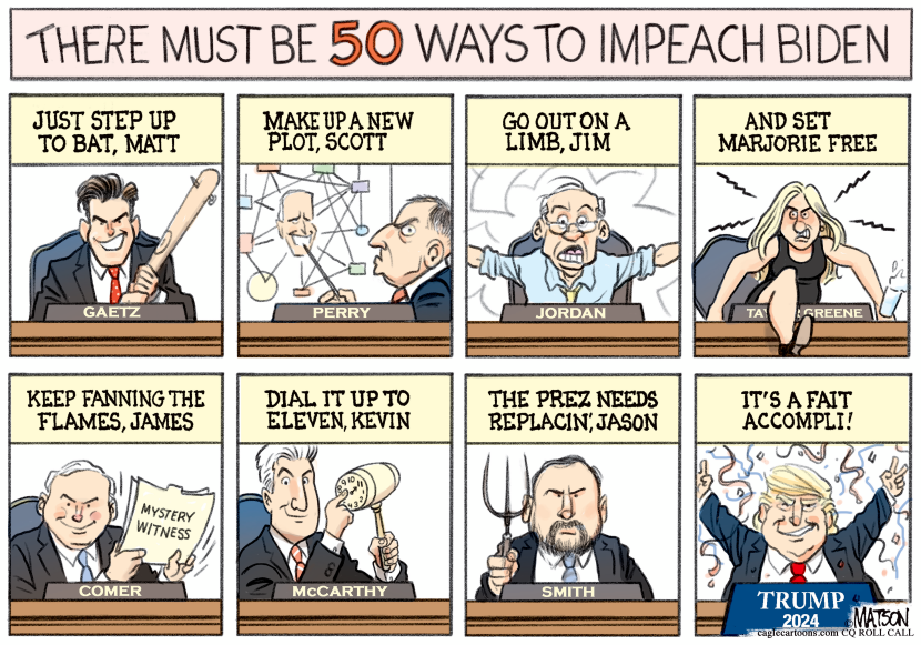 50 Ways to Impeach Biden