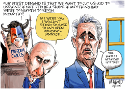 MCCARTHY DEAD MAN WALKING by Dave Whamond