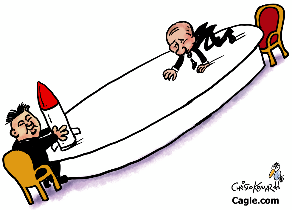 Putin meets Kim