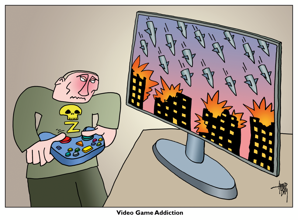video game addicted