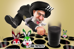REPRESSION, RESISTANCE IRAN by Bart van Leeuwen