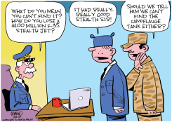 MISSING F-35 STEALTH FIGHTER JET by Dave Whamond