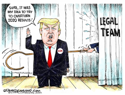 TRUMP LOOSE LIPS 2020 by Dave Granlund