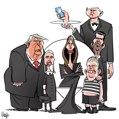 TRUMP FAMILY by Hajo de Reijger