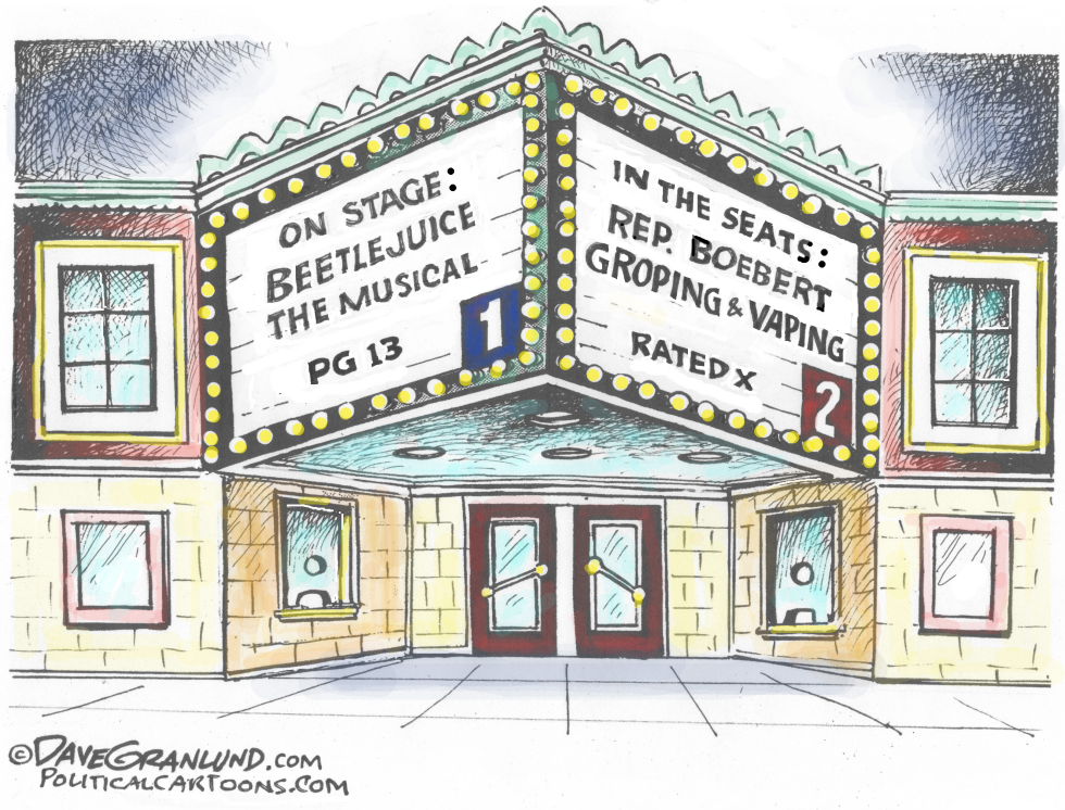 Boebert theater behavior