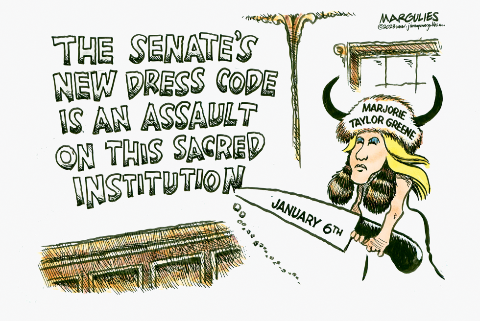 Marjorie Taylor Greene and Senate's New Dress Code