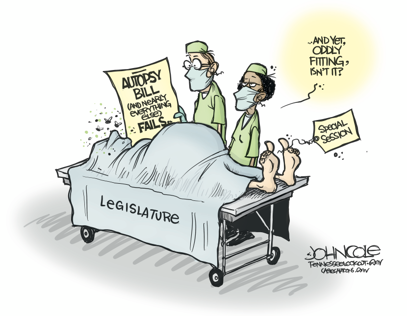 TENNESSEE Special session autopsy